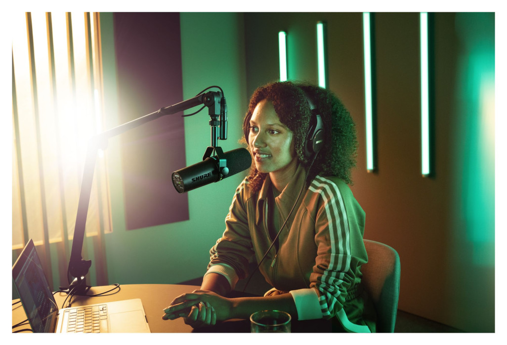 Hlavní obrázek Mikrofony pro rozhlasové vysílání SHURE SM7dB