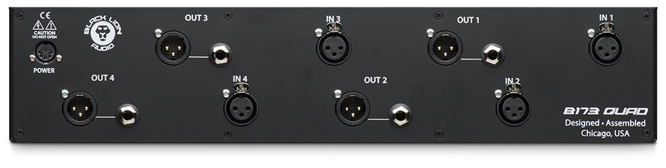 Hlavní obrázek Mikrofonní a linkové předzesilovače BLACK LION AUDIO B173 Quad