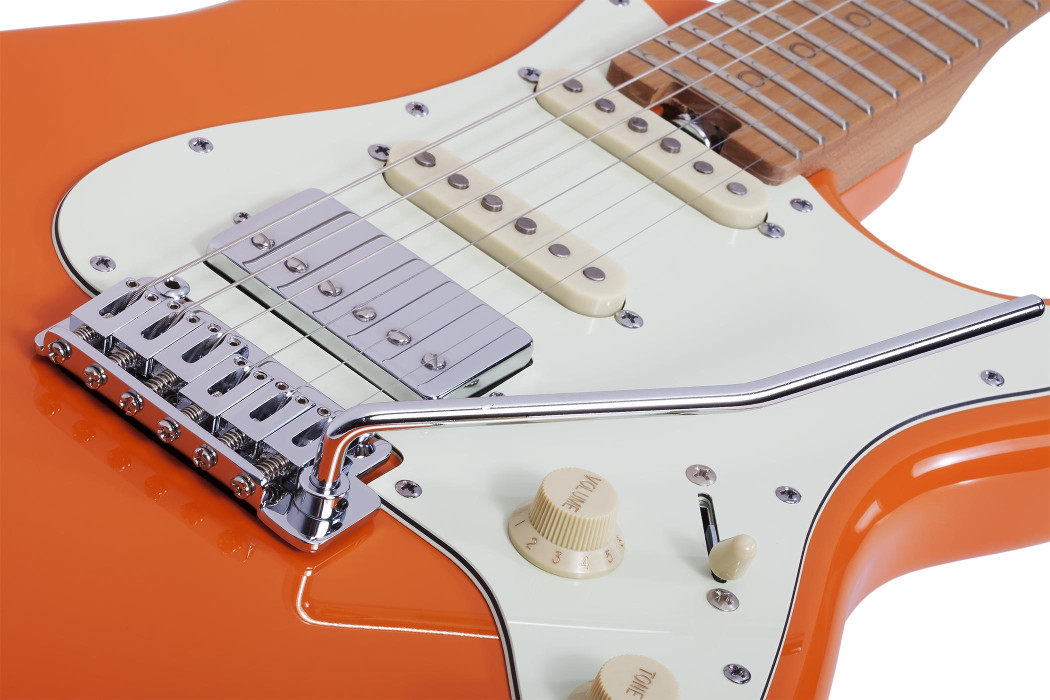 Hlavní obrázek ST - modely SCHECTER Nick Johnston Traditional HSS Atomic Orange