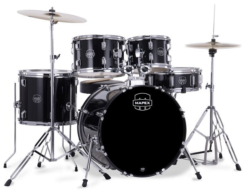Hlavní obrázek 20“; 10“, 12“; 14“ MAPEX CM5044FTDK Comet - Dark Black