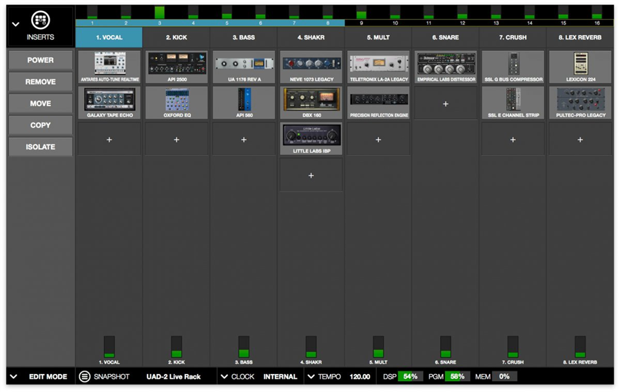 Hlavní obrázek DSP akcelerační karty UNIVERSAL AUDIO UAD-2 Live Rack Core