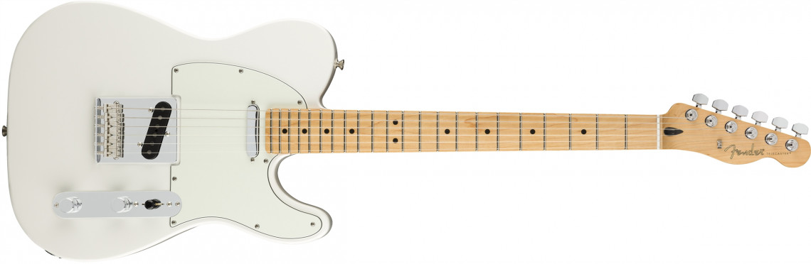 Levně Fender Player Telecaster Polar White Maple