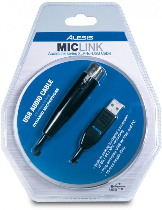Hlavní obrázek USB zvukové karty ALESIS MicLink