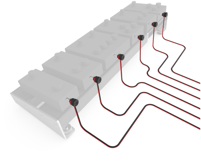 Hlavní obrázek Doplňky k pedalboardům D'ADDARIO XPND DIY Power Cable Kit