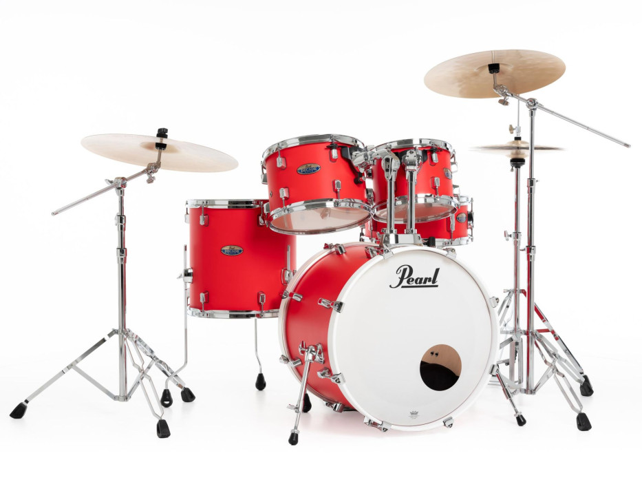 Hlavní obrázek 20“; 10“, 12“; 14“ PEARL DMP905/C899 Decade Maple - Matte Racing Red