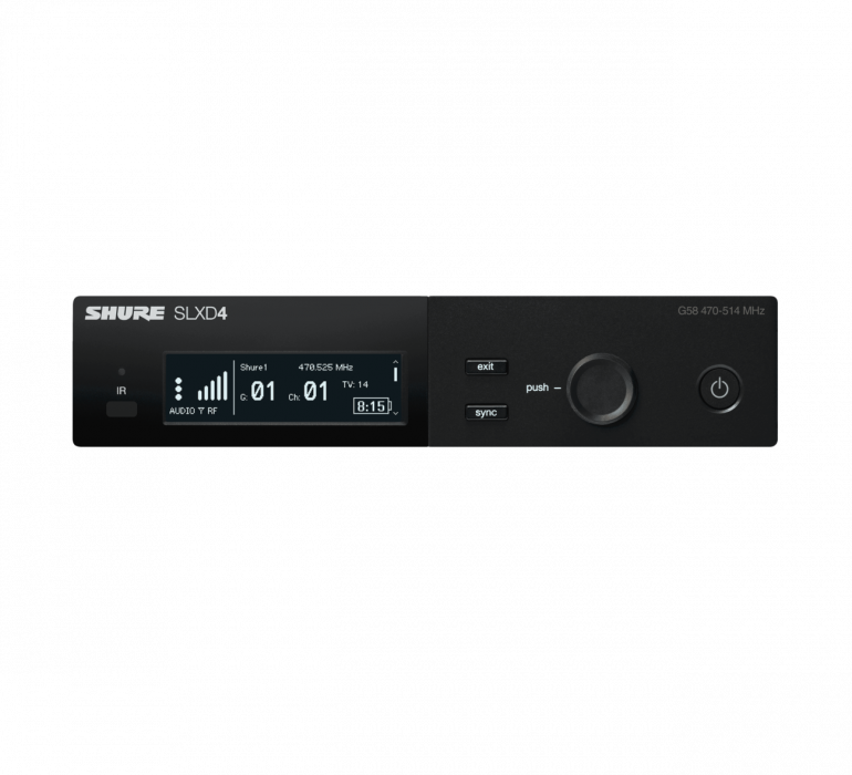 Hlavní obrázek S hlavovým mikrofonem SHURE SLXD14E/153T-L56