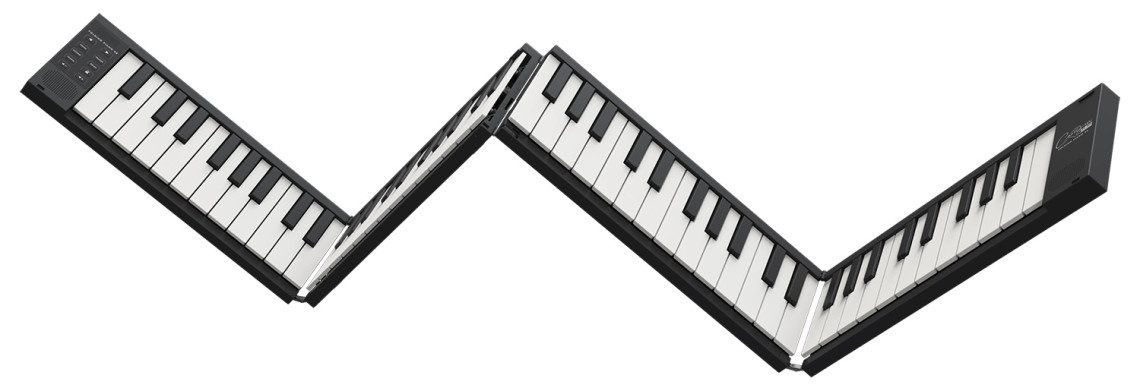 E-shop Carry-on Folding Piano 88 - Black