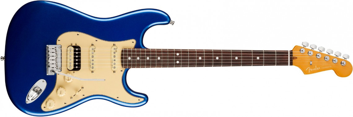 Hlavní obrázek ST - modely FENDER American Ultra Stratocaster HSS Cobra Blue Rosewood