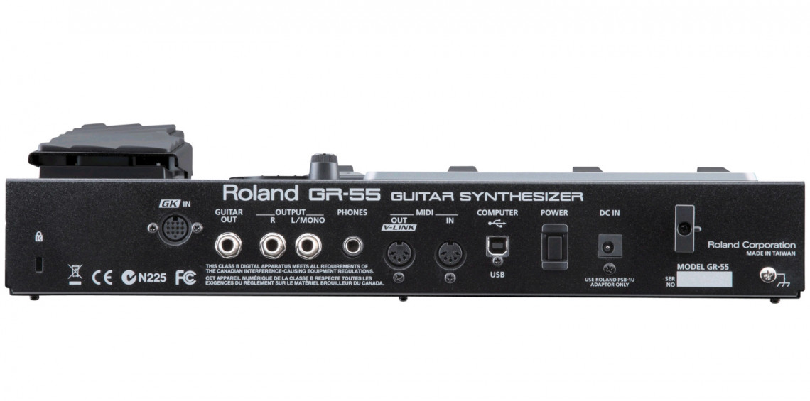Hlavní obrázek Kytarové syntezátory ROLAND GR-55S Black