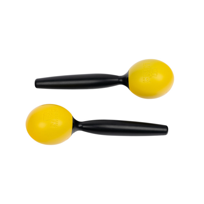 Hlavní obrázek Perkuse NINO PERCUSSION NINO575Y Molded ABS Maracas - Yellow