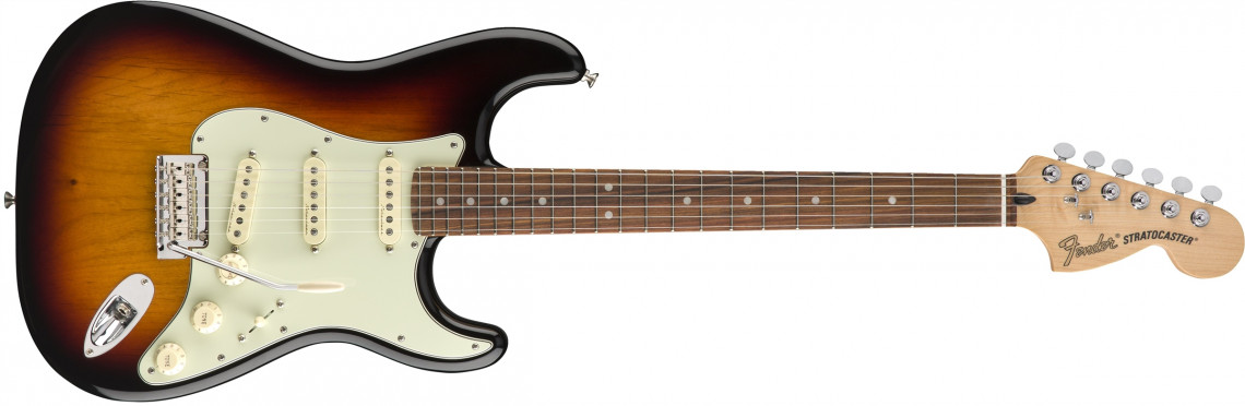 Hlavní obrázek ST - modely FENDER Deluxe Roadhouse Stratocaster 3-Color Sunburst Pau Ferro