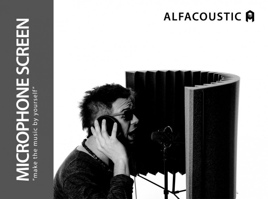Hlavní obrázek Přenosné akustické paravany ALFACOUSTIC Obal na plaexi