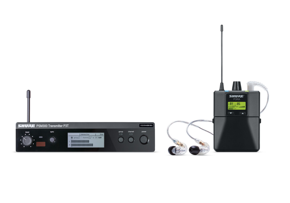 Hlavní obrázek Sady In-Ear SHURE PSM 300 Premium SE215 H20 (518 - 542 MHz)
