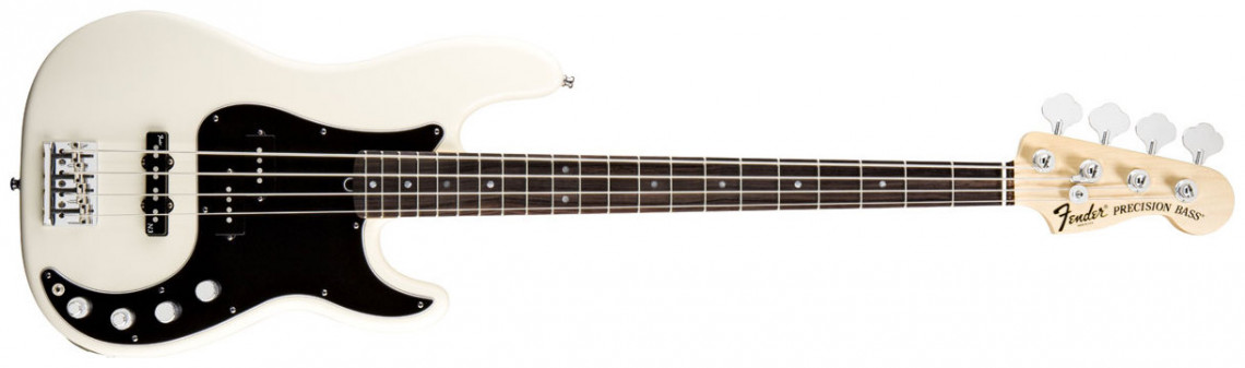 Hlavní obrázek PB modely FENDER American Deluxe Precision Bass®, Rosewood Fretboard, Olympic White