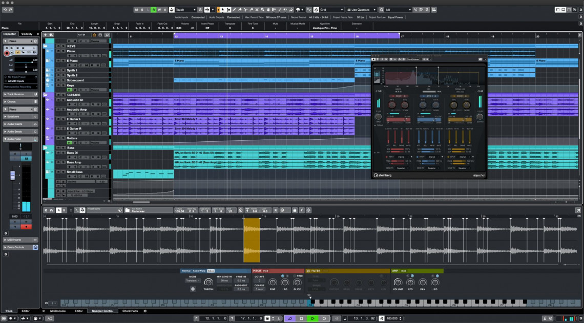 Hlavní obrázek Záznamový a multitrack software STEINBERG Cubase Elements 11 Retail