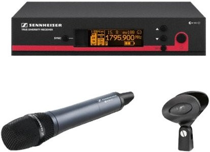Hlavní obrázek Bezdrátové nástrojové systémy pro kytary a baskytary SENNHEISER ew 100-945 G3-1G8