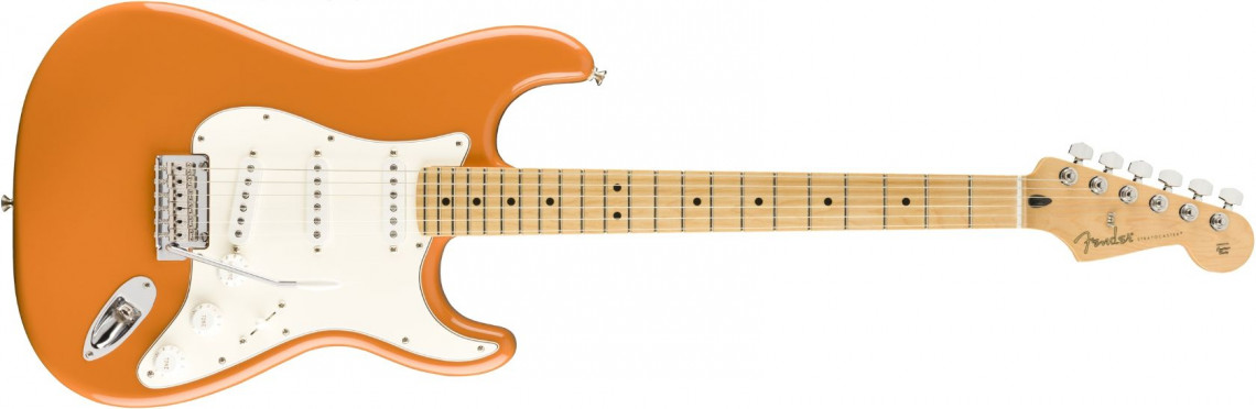 Levně Fender Player Stratocaster Capri Orange Maple