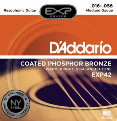 Hlavní obrázek Ostatní struny pro akustickou kytaru D'ADDARIO EXP42