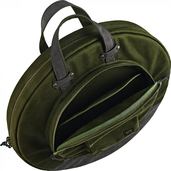 Hlavní obrázek Obaly na činely MEINL MWC22GR Waxed Canvas Cymbal Bag 22” - Forest Green