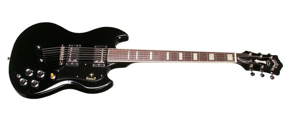 Hlavní obrázek Elektrické kytary GUILD S-100 Polara Black