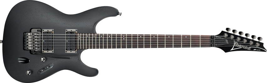 Hlavní obrázek Elektrické kytary IBANEZ S520 Weathered Black C-Stock