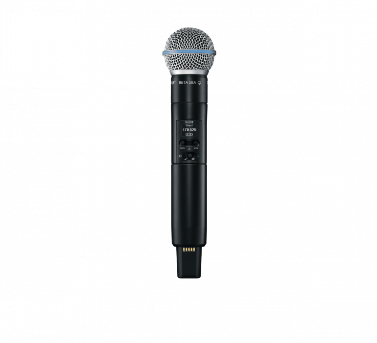 Hlavní obrázek S ručním mikrofonem SHURE SLXD24E/B58-G59