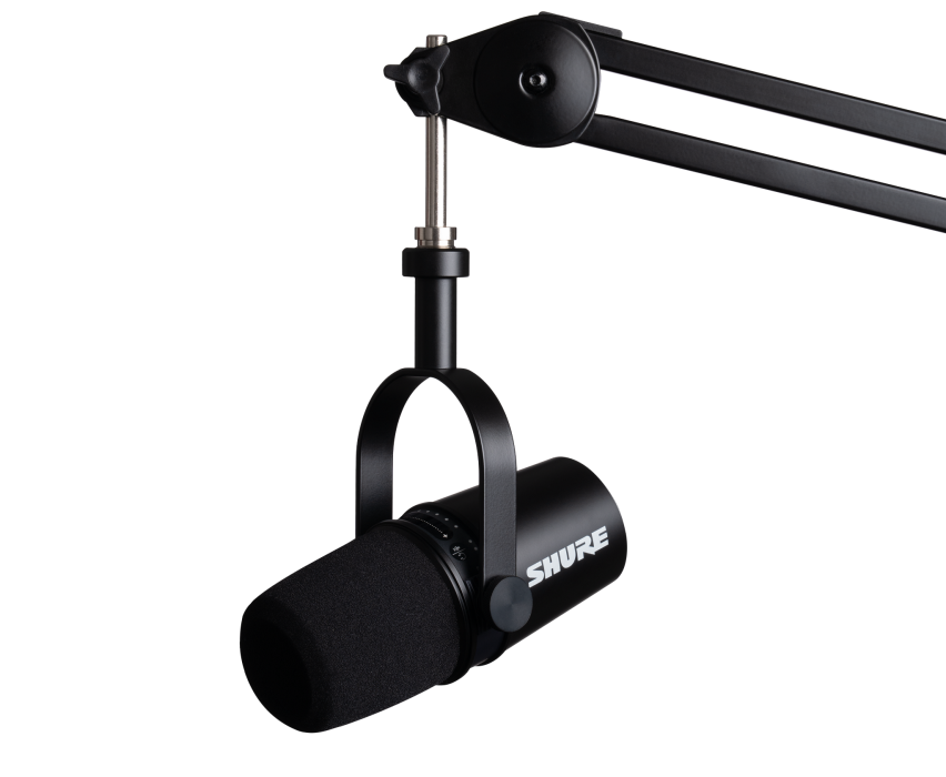 Hlavní obrázek Mikrofony pro rozhlasové vysílání SHURE MV7 K (black)