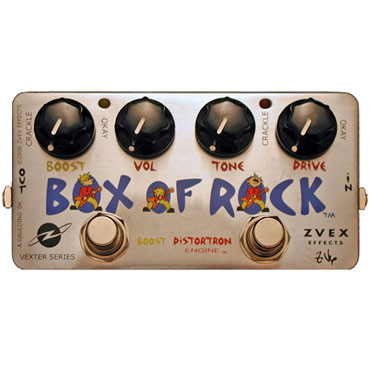 Hlavní obrázek Overdrive, distortion, fuzz, boost ZVEX Box Of Rock
