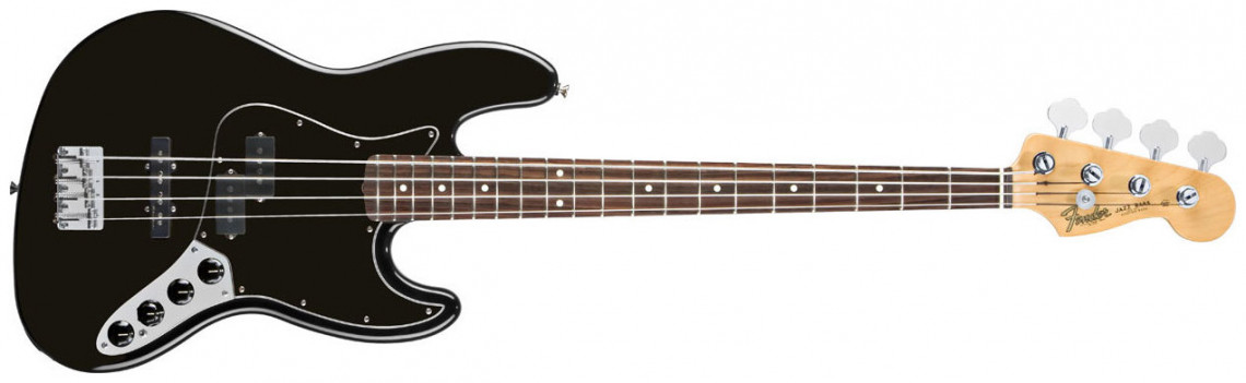 Hlavní obrázek JB modely FENDER Reggie Hamilton Standard Jazz Bass®, Rosewood Fretboard, Black