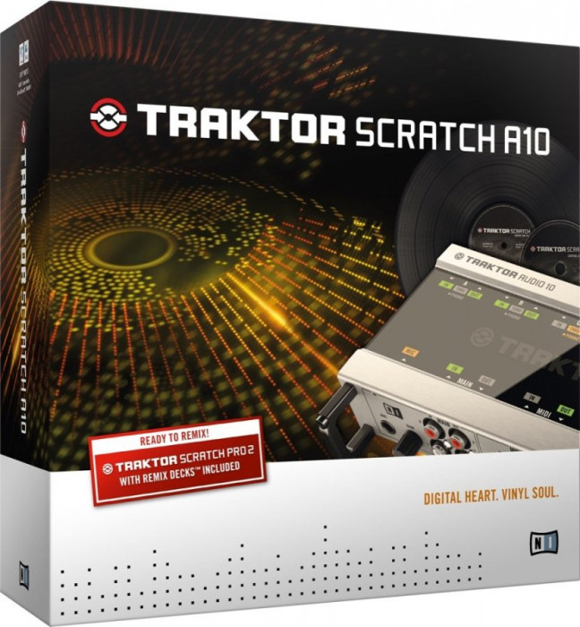 Hlavní obrázek Speciální zvukové karty pro DJ NATIVE INSTRUMENTS Traktor Scratch Audio A10