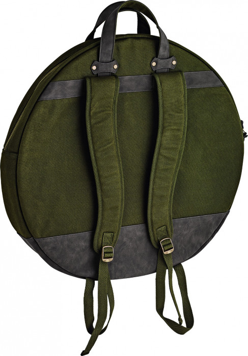 Hlavní obrázek Obaly na činely MEINL MWC22GR Waxed Canvas Cymbal Bag 22” - Forest Green
