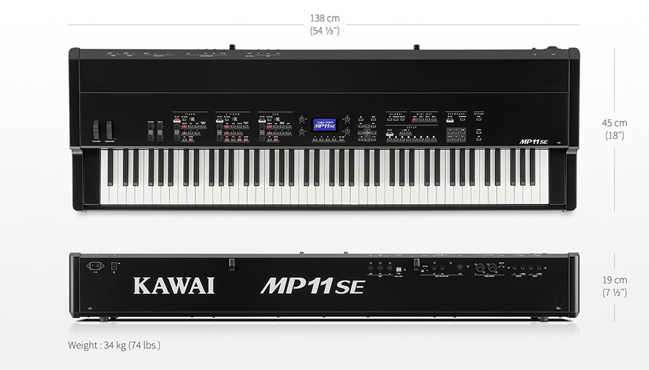 Hlavní obrázek Digitální piana KAWAI MP11 SE B-STOCK
