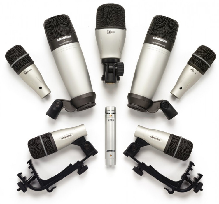 Hlavní obrázek Mikrofony pro bicí SAMSON 8kit