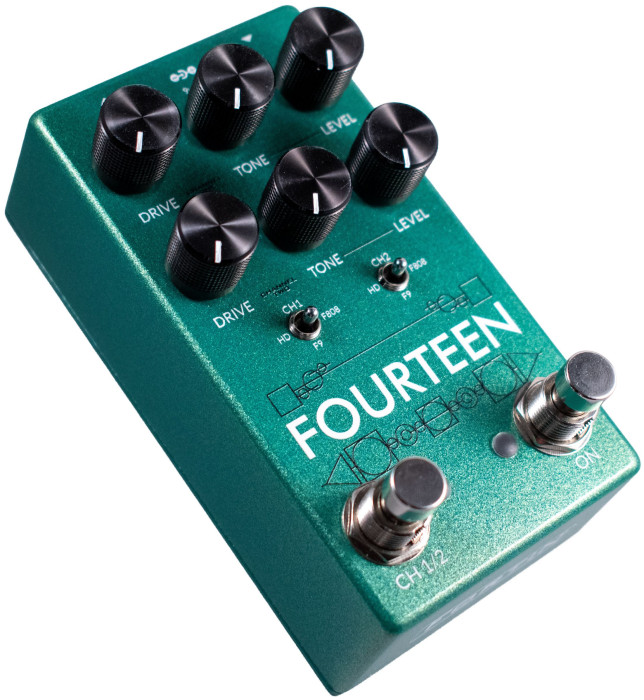 Hlavní obrázek Overdrive, distortion, fuzz, boost FORTIN Fourteen
