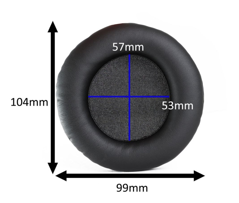 Hlavní obrázek Náhradní náušníky pro sluchátka VELES-X DT990 DT770 Earpads