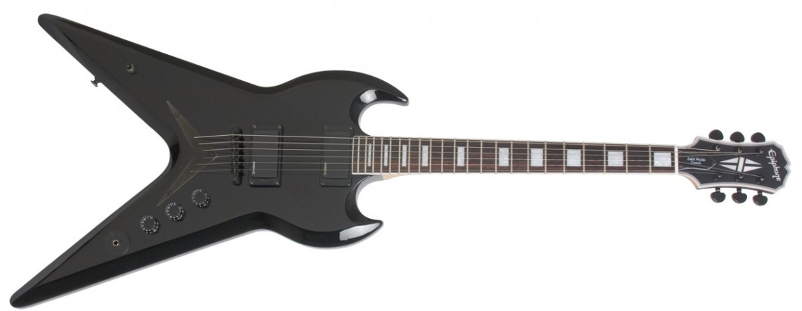 Hlavní obrázek Alternativní EPIPHONE Zakk Wylde ZV Custom, Rosewood Fingerboard - Ebony