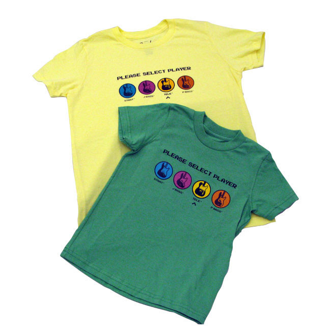 Hlavní obrázek  FENDER Youth Select a Player - Dětské tričko Green M