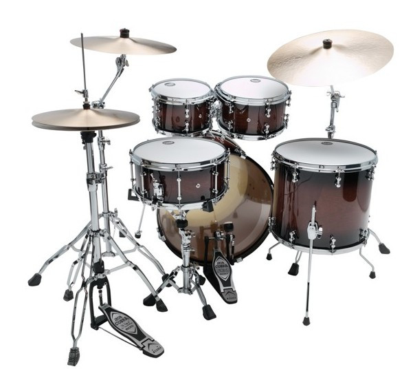 Hlavní obrázek 22“; 10“, 12“; 16“ TAMA LKP42HTS-GKP S.L.P. Dynamic Kapur - Gloss Black Kapur Burst