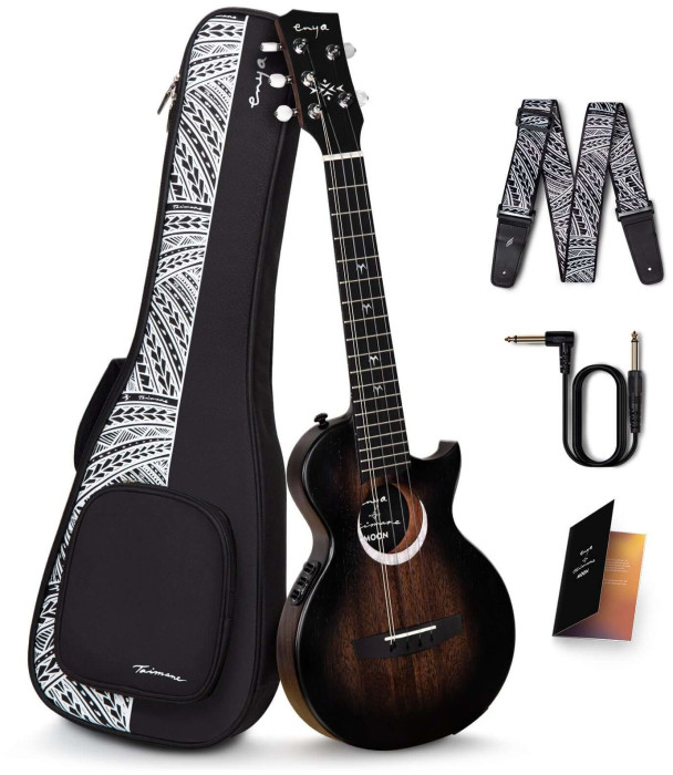 Hlavní obrázek Tenorové ENYA MUSIC Moon 5-String - Taimane Signature Black