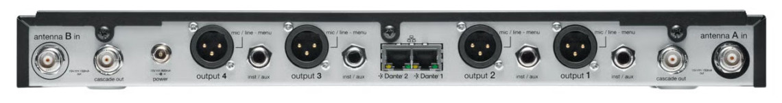 Hlavní obrázek Samostatné přijímače k bezdrátovým systémům SHURE SLXD4QDAN+E-K55