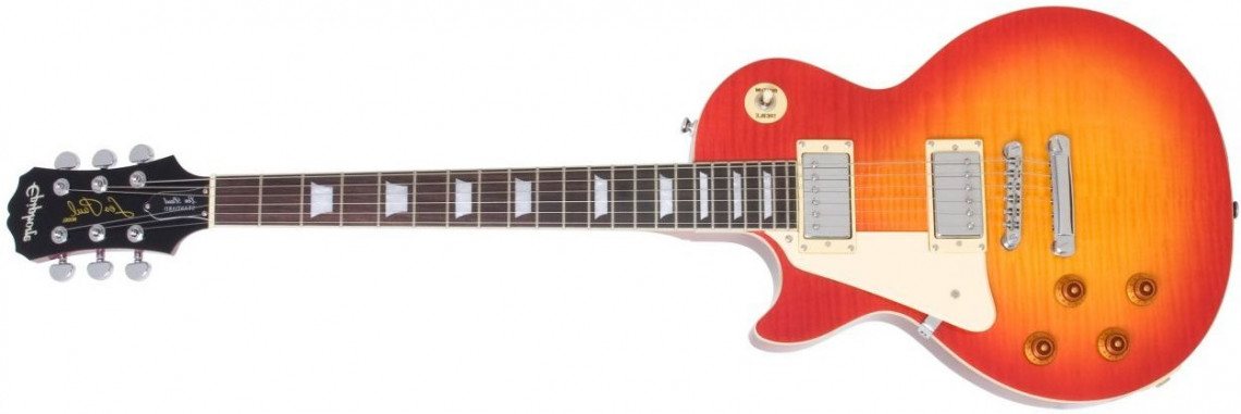 Hlavní obrázek Les Paul EPIPHONE Les Paul Standard Plus, Rosewood Fignerboard - Heritage Cherry - Levoruká