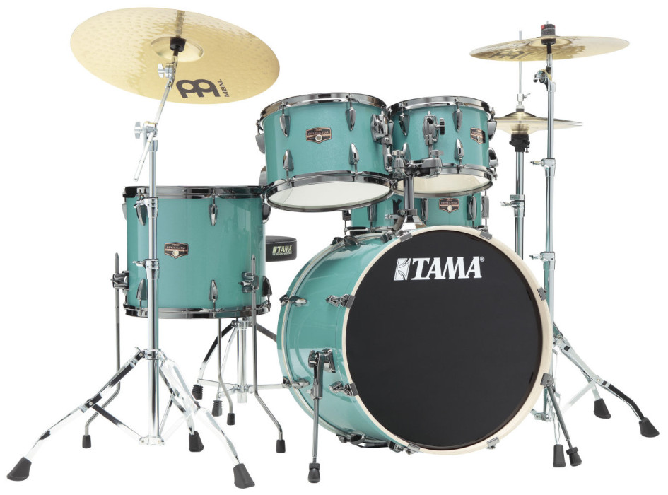Hlavní obrázek 20“; 10“, 12“; 14“ TAMA IP50H6WBN-SLM Imperialstar Drum Set - Sky Blue Mist