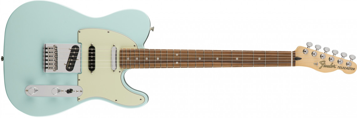 Hlavní obrázek T - modely FENDER Deluxe Nashville Telecaster Daphne Blue Pau Ferro
