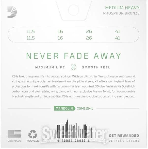 Hlavní obrázek Pro mandolíny D'ADDARIO XSM11541