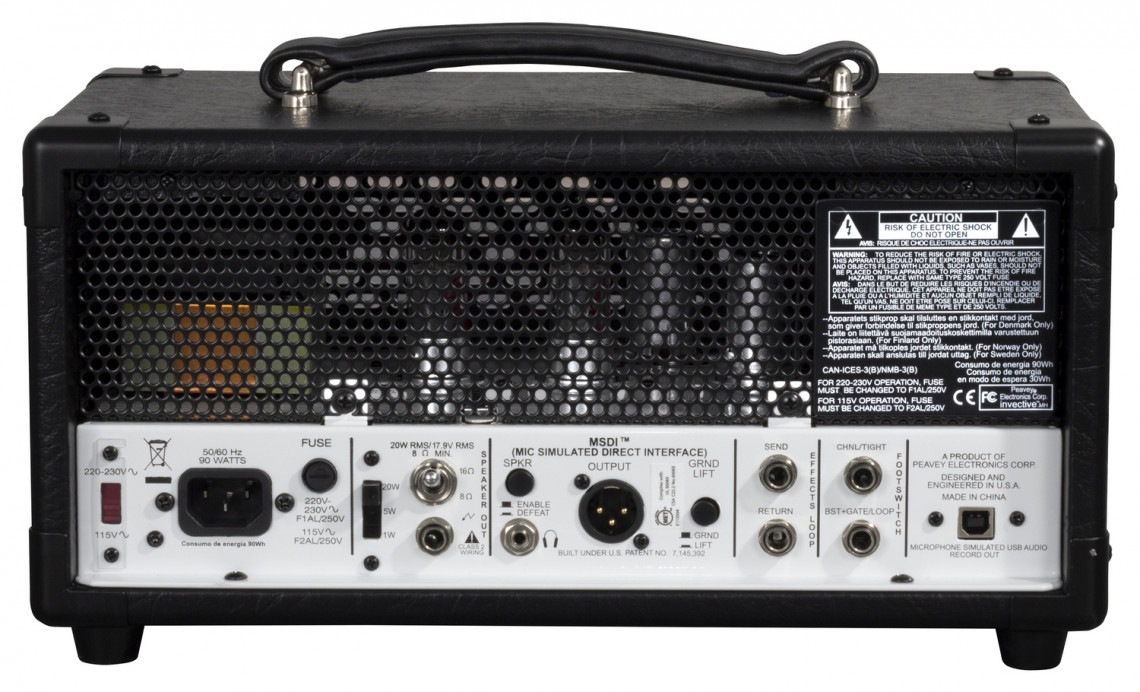 Hlavní obrázek Lampové zesilovače PEAVEY invective.MH Mini Amp Head