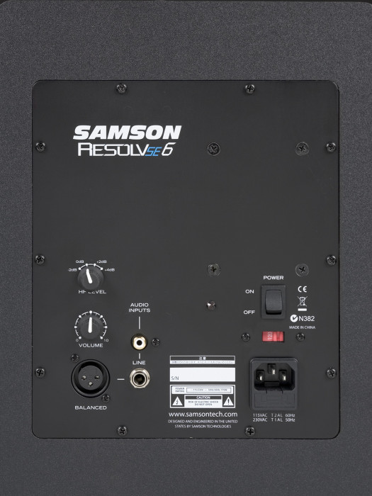 Hlavní obrázek Aktivní monitory SAMSON Resolv SE6