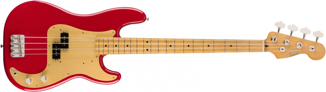 Levně Fender Vintera 50s Precision Bass Dakota Red Maple