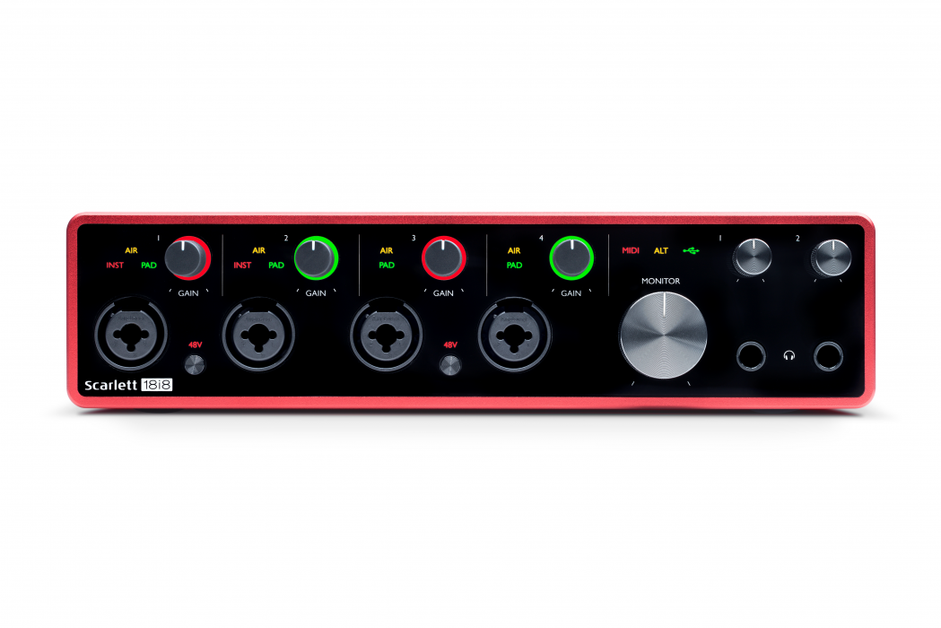 Hlavní obrázek USB zvukové karty FOCUSRITE Scarlett 18i8 3rd Generation