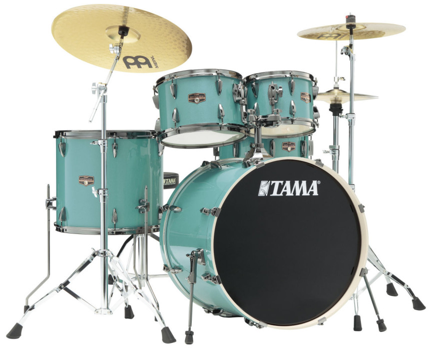 Hlavní obrázek 22“; 10“, 12“; 16“ TAMA IP52H6WBN-SLM Imperialstar Drum Set - Sky Blue Mist