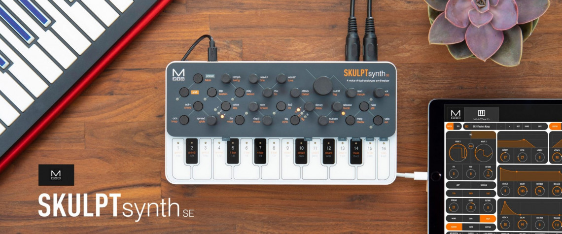 Hlavní obrázek Syntezátory, varhany, virtuální nástroje MODAL ELECTRONICS SKULPT synth SE